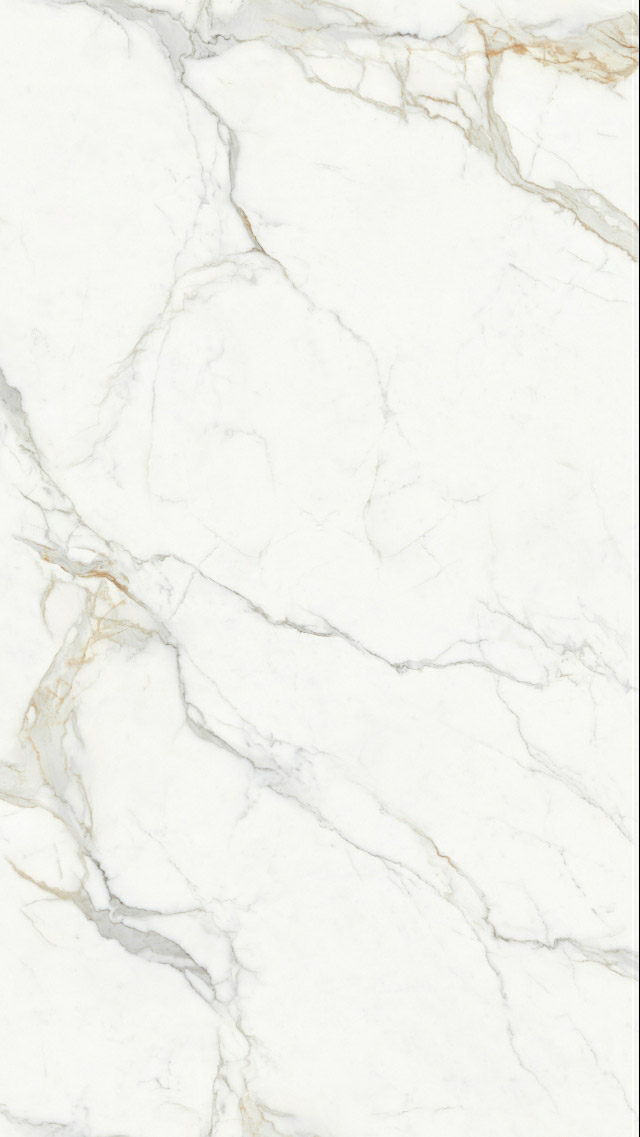 Italy Carrara Gold (High Gloss), Dual-sided Full Continuous Vein