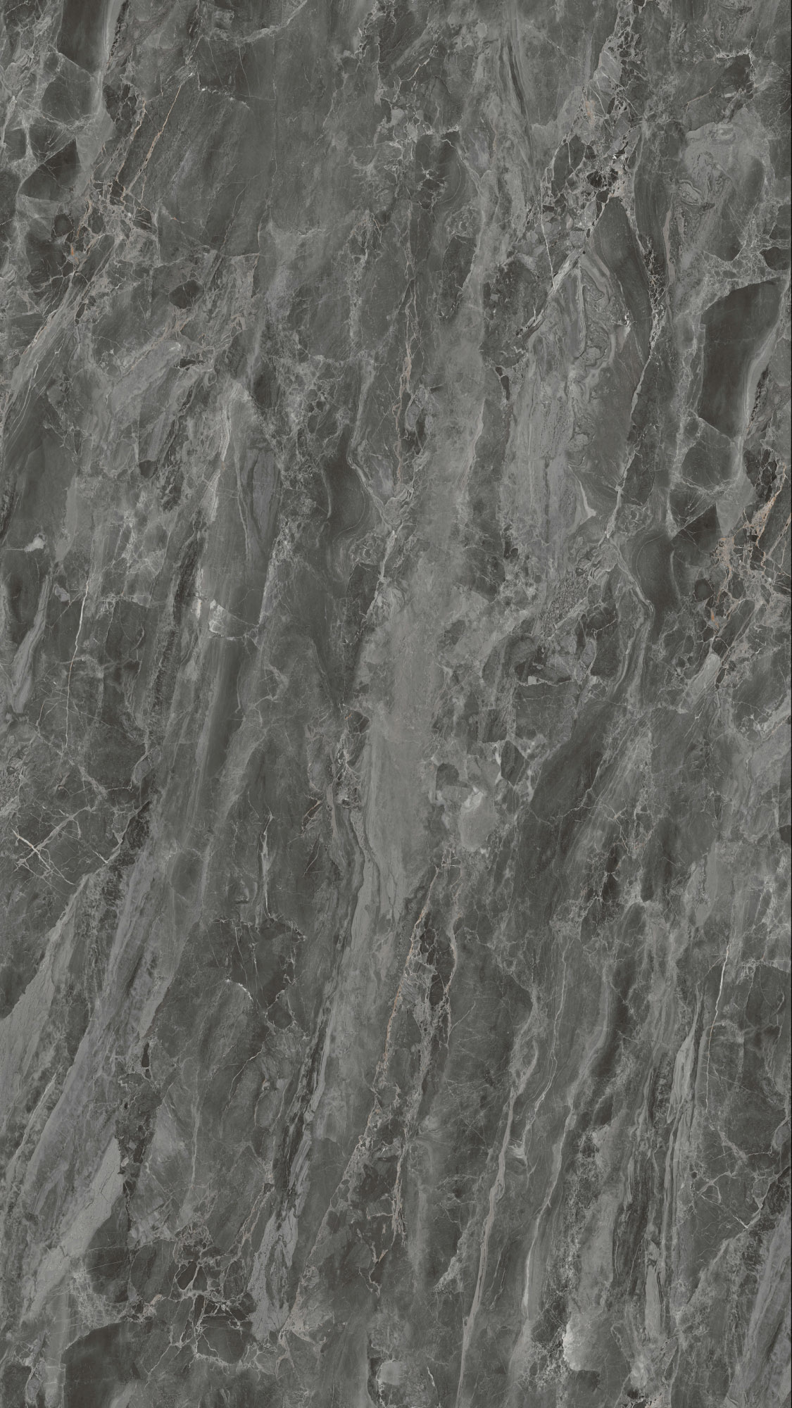 Mocha Brown Grey, Dual-sided Full Continuous Vein