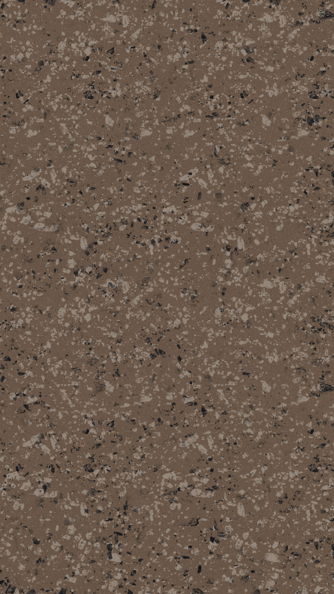 Terracotta Brown Stone (Porcelain Polished Surface), Single Layout